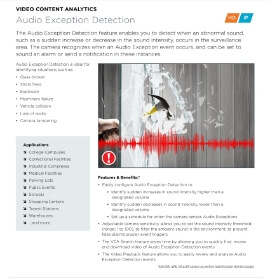 Audio Exception Detection in Princeton,  IL